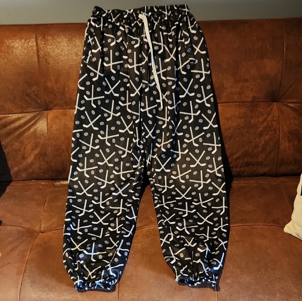 Stylish Black and White Kids Pajama Bottoms